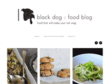 Tablet Screenshot of blackdogfoodblog.com